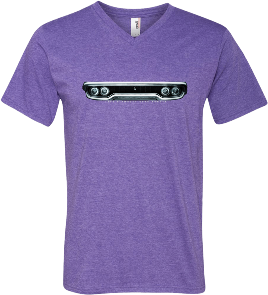 1971 Plymouth Road Runner V Neck T Shirt - Master Roshi Shirt (1024x1024), Png Download