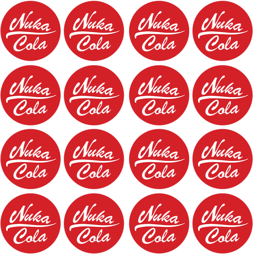 Nuka Cola Caps, Fallout Vault, Buffy, Lotr, Vampire - Sign Tx (896x892), Png Download