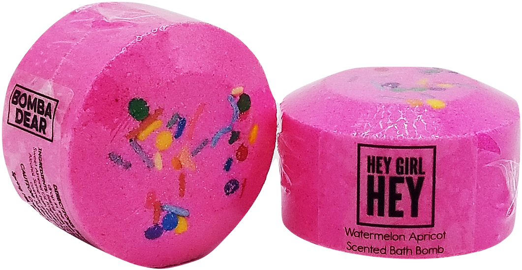 Hey Girl Bomba Dear Bath Bomb - Bath Bomb (1160x599), Png Download
