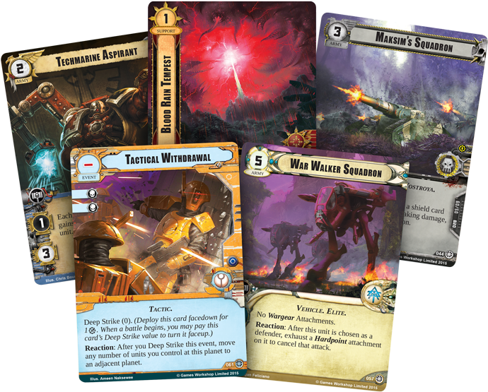 Finally, Slash And Burn Introduces A New Warlord For - Warhammer 40 000: Conquest Lcg - Slash And Burn War (700x565), Png Download