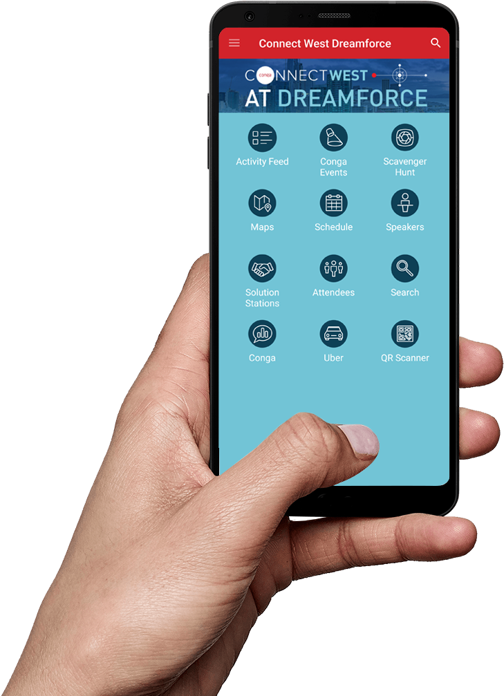 With The Conga Connect App - Iphone (800x1020), Png Download
