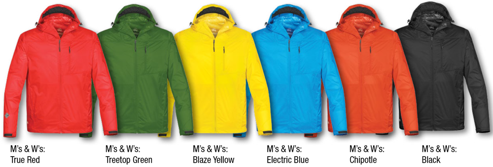 Stormtech Neutrino Custom Waterproof Jacket - Stormtech Winter Jackets (1000x340), Png Download