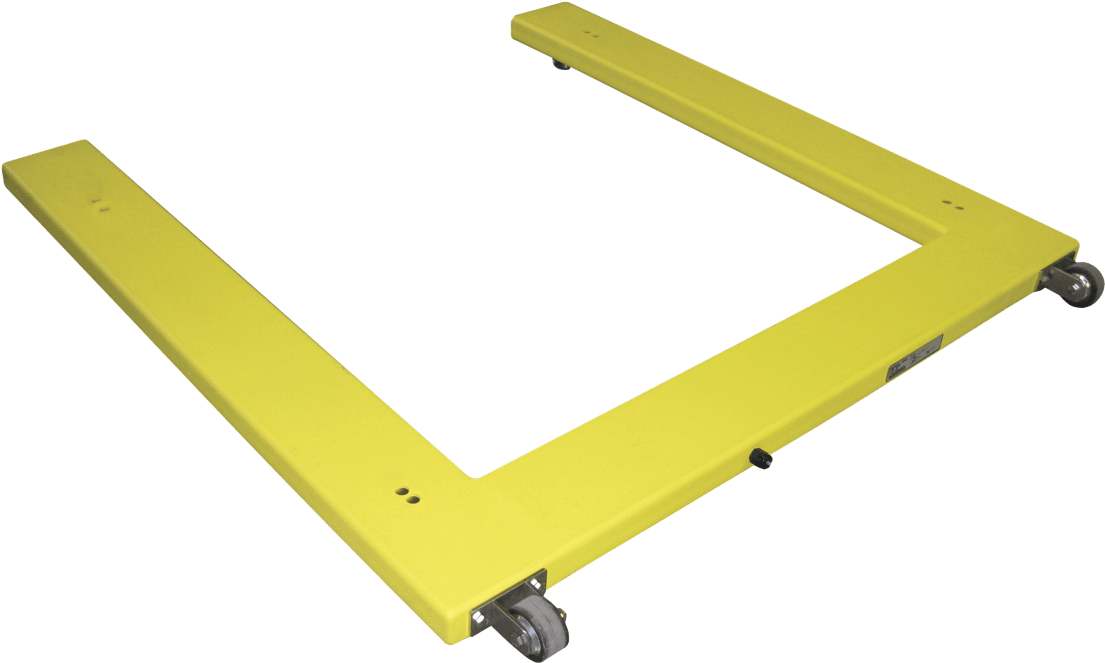 Yellow Jacket U-shaped Floor Scale - Yellow Jacket U Shaped Floor Scale (1200x933), Png Download