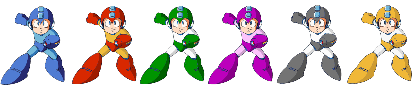 Megaman (1461x329), Png Download