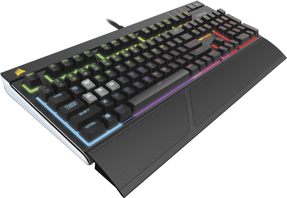 Corsair Strafe Rgb - Ninjas Keyboard And Mouse (1200x851), Png Download