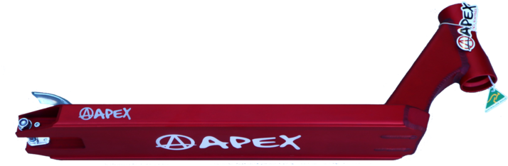 Apex Scooters Deck Red V=1544380356 - Apex Deck Red (720x480), Png Download