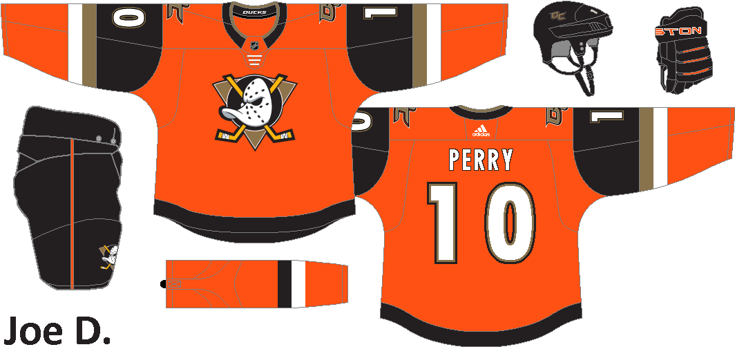Our Second Ducks Concept Of The Day Comes To Us From - Mighty Ducks Men Longsleeve (1083x517), Png Download