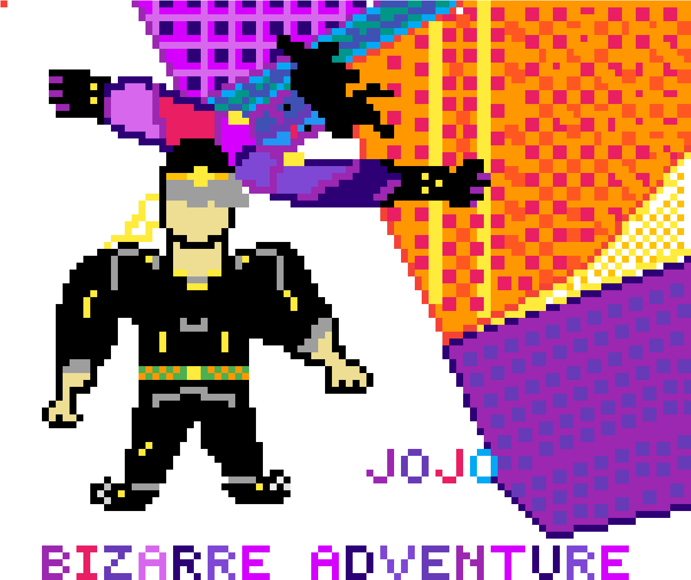 Jojo Star Dust Crusaiders By Grinch - Illustration (1400x1400), Png Download