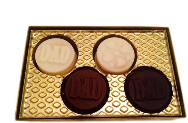 I Love Dad Chocolate Covered Oreo Gift Box - Chocolate (640x480), Png Download