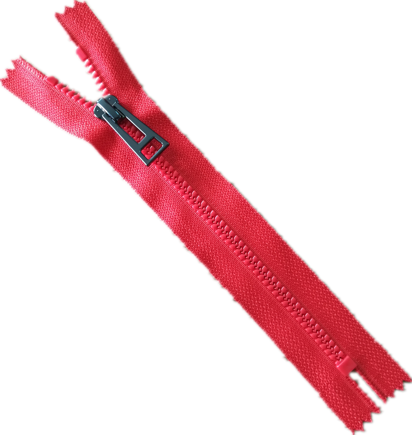 #5 Oem Open End Plastic Zipper Eco-friendly Magnetic - Necktie (850x897), Png Download