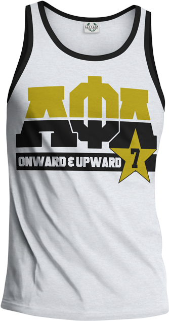 Alpha Phi Alpha Dream Team Tank - Letters Greek Apparel (628x720), Png Download