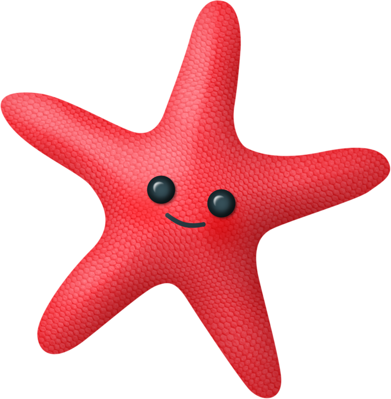 E D Png Cake And Album - 3d Cartoon Starfish Pngs (780x795), Png Download