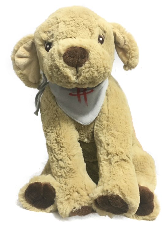 Houston Rockets Bandana Plush Puppy - Houston (768x1024), Png Download
