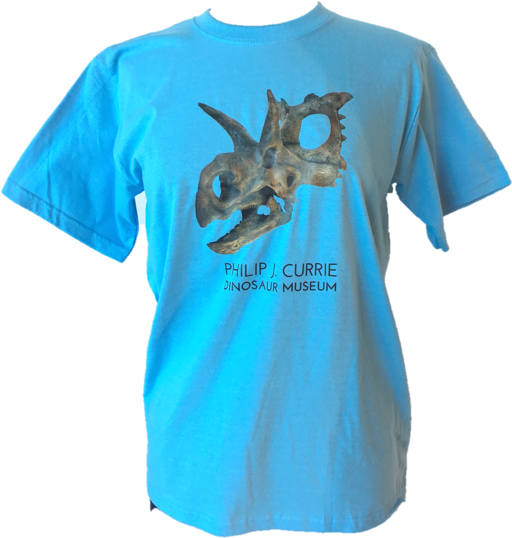 T-shirt Youth Dino Skull Light Blue - Stapler (1125x1500), Png Download