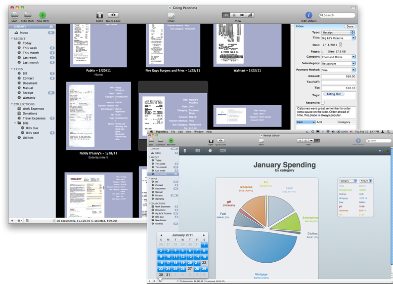 Paperless2 Pageimg 02 Large - Document Management System (800x600), Png Download