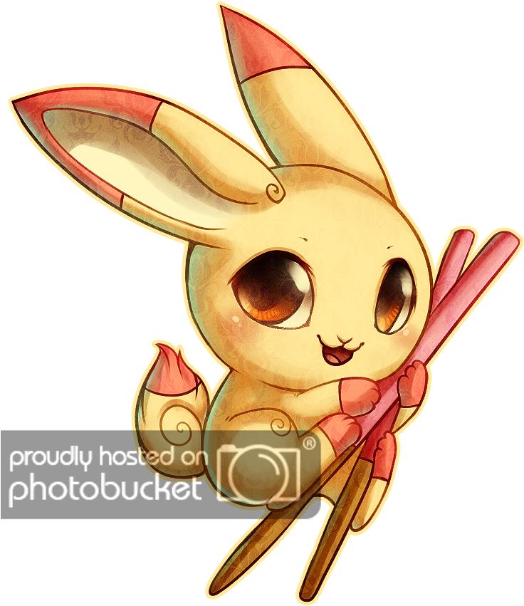 Picture - Anime Bunny Animal (748x865), Png Download