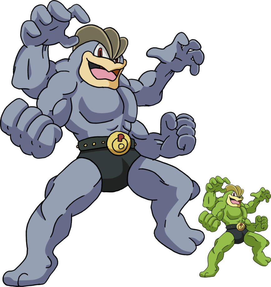 Como Evolucionar Machokemachamp Taringa - Machamp Art (869x920), Png Download