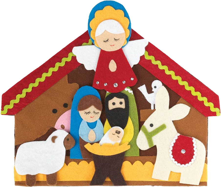 Nativity Scene (1000x1000), Png Download