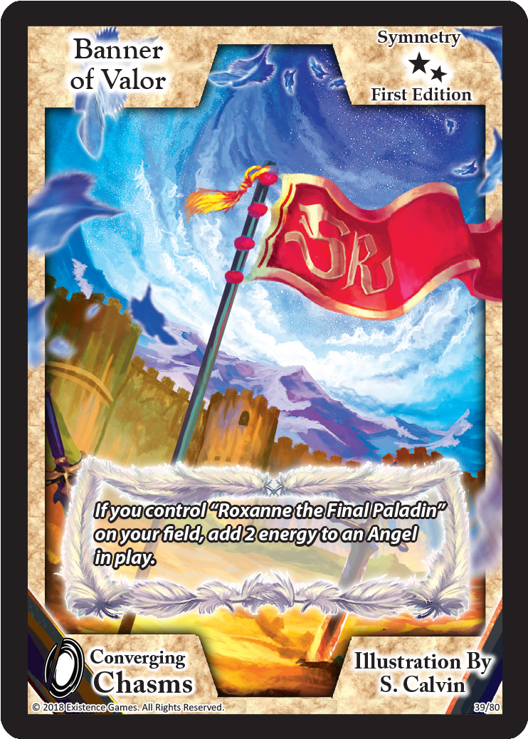 39 Banner Of Valor - Collectible Card Game (881x1181), Png Download