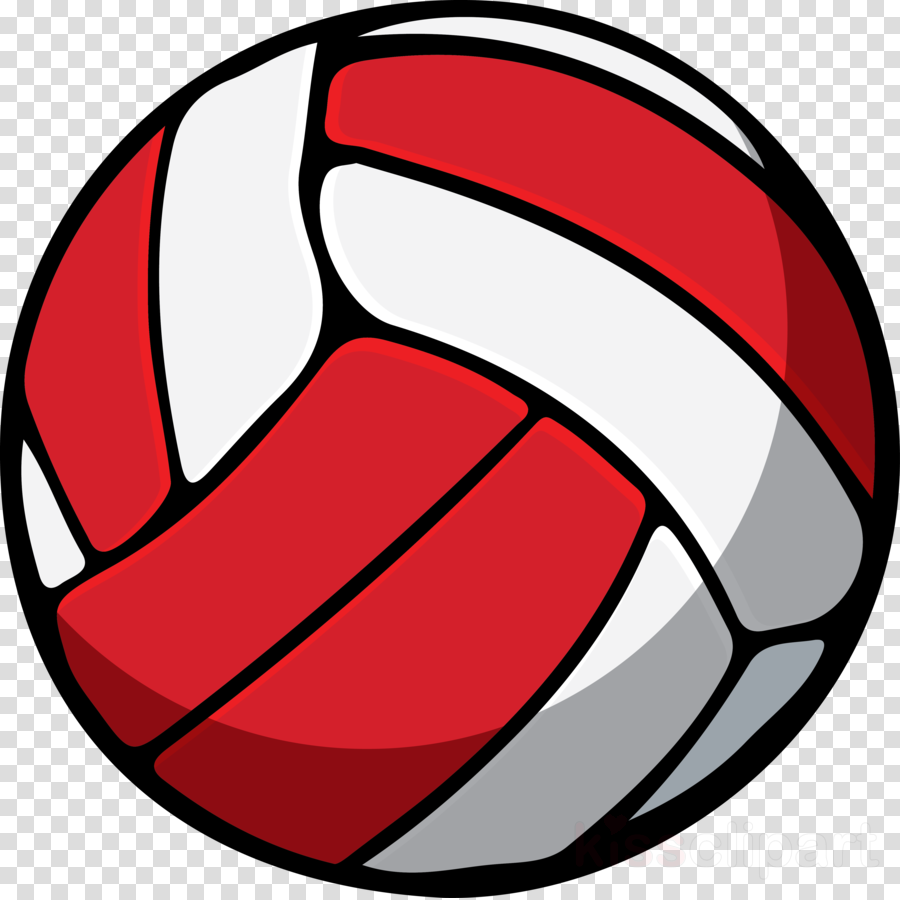 Volleyball Clipart Nebraska Cornhuskers Women's Volleyball - Clip Art (900x900), Png Download