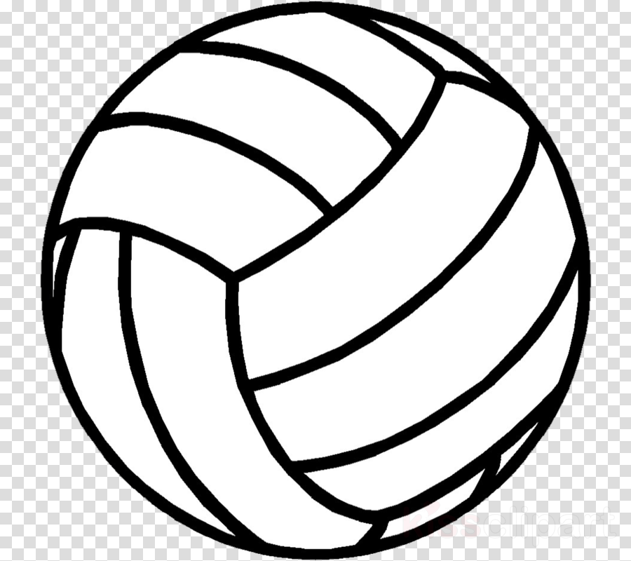 Transparent Volleyball Clipart Volleyball Clip Art - Volleyball Png (900x800), Png Download