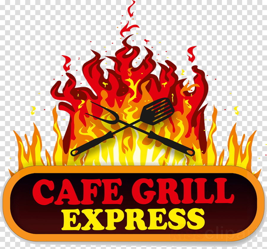 Fire Flame Png Clipart Grill Express Fire Flame - Flame (900x840), Png Download