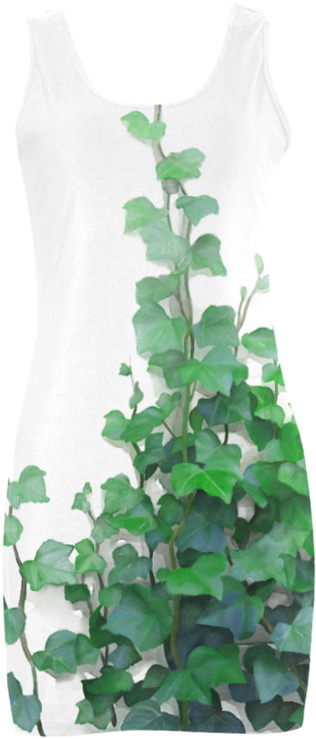 Hand Painted, Original, Watercolor Of Climbing Plant - Wall Backpack By Ivaw (1000x1000), Png Download