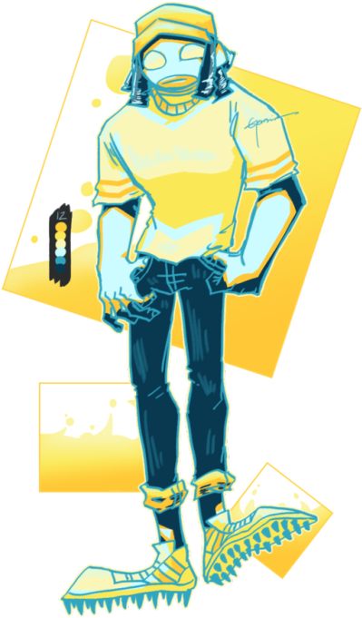 Stuff - Fanart Gorillaz Noodle Phase 1 (500x750), Png Download