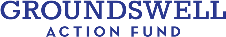 Groundswellactionfund Justtext 1 Giant - God (1000x373), Png Download