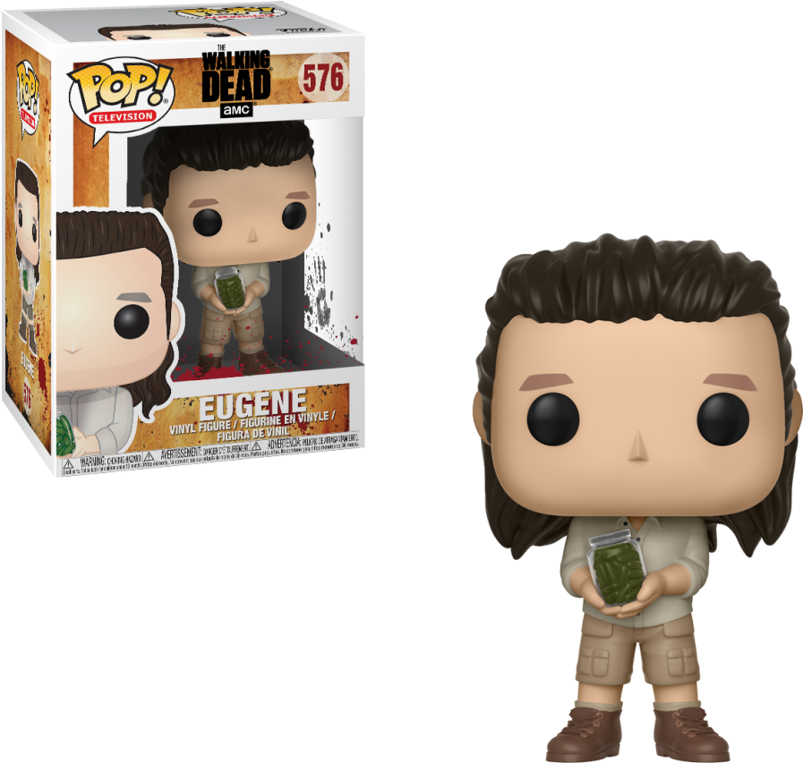 1436 3266 25204 Twd Eugene Pop Glam Webready - Kenny Omega Funko Pop (1024x1024), Png Download