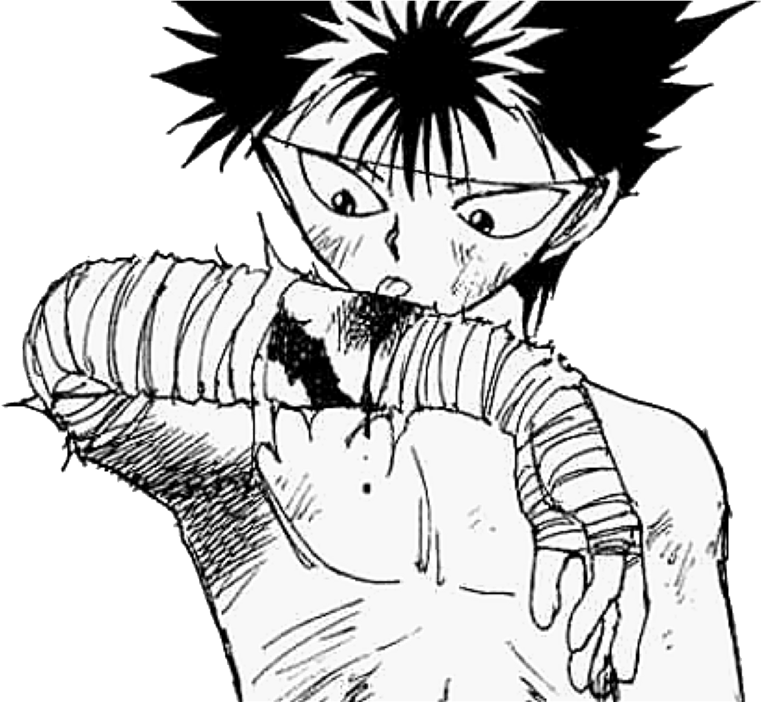 Report Abuse - Hiei (1357x1024), Png Download
