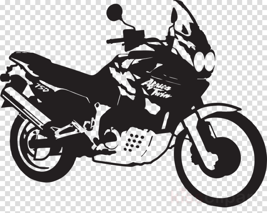 Africa Twin Png Clipart Bmw Motorcycle - Africa Twin 650 Vector (900x720), Png Download