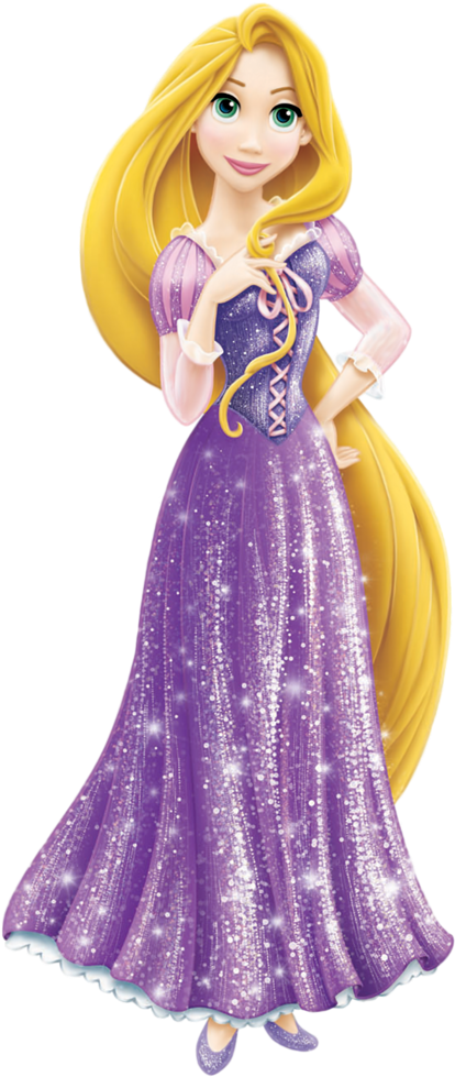 Rapunzel - Vestidos De Princesas De Disney Rapunzel (477x1024), Png Download