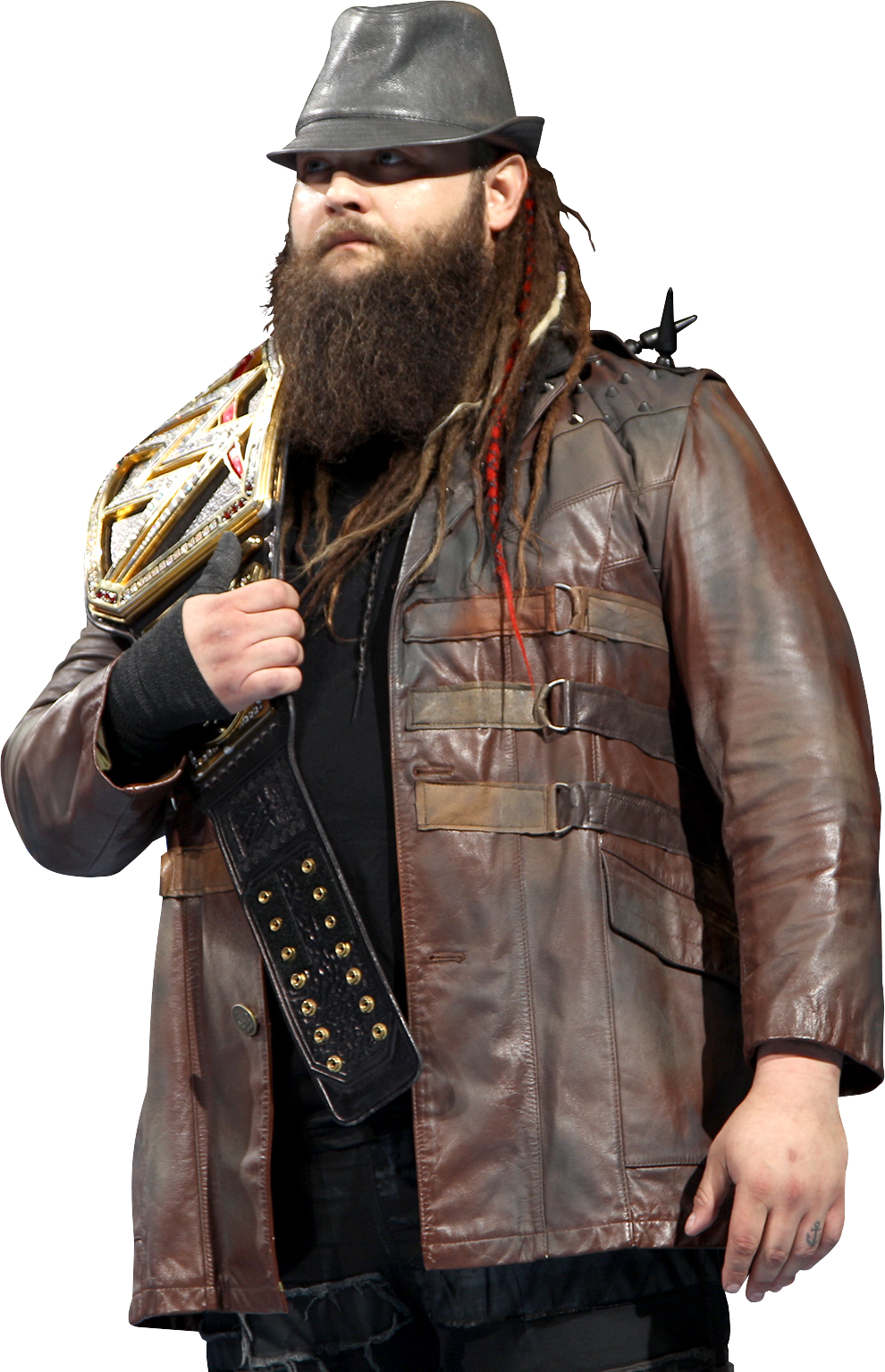 Pack Bray Wyatt - Bray Wyatt Leather Jacket (990x1534), Png Download