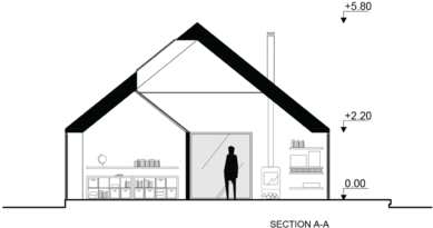 Do Architects Zemoji G Section-02 - House (1000x664), Png Download
