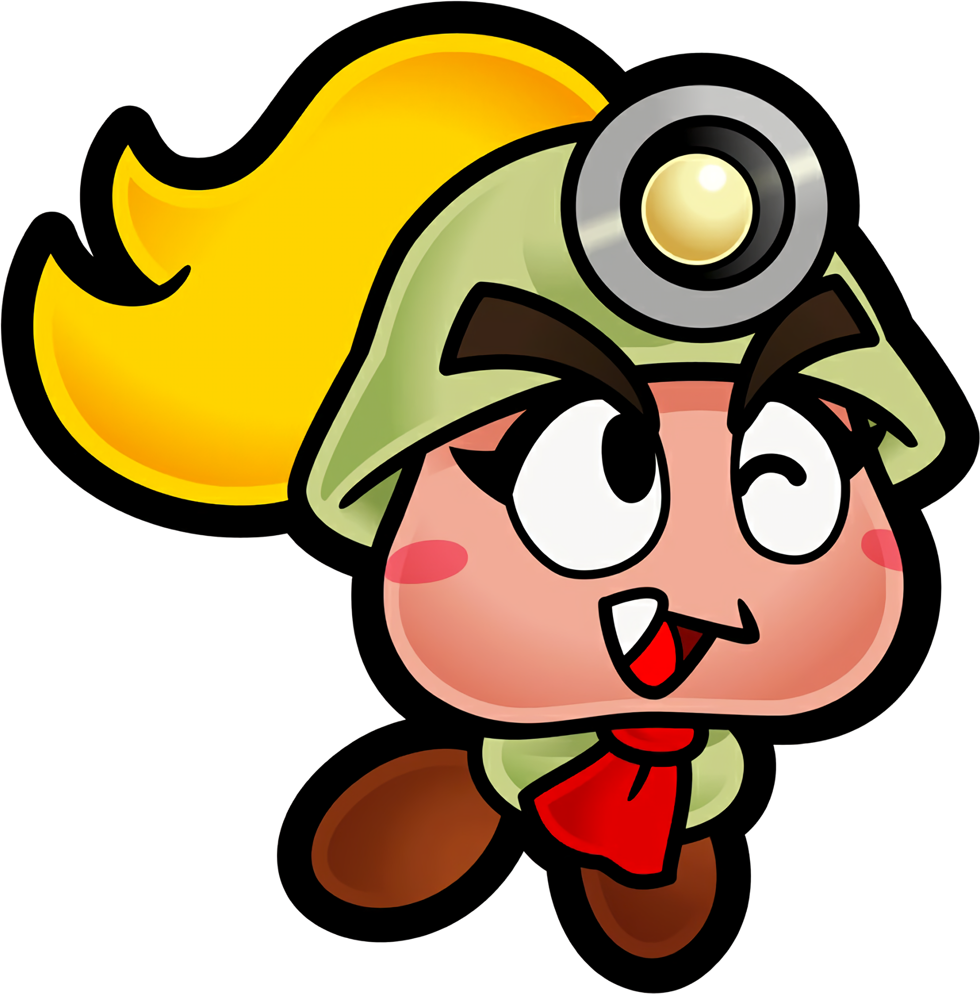 "hat Goomba" Jokes Are Pretty Mean - Goombella Paper Mario (2000x2003), Png Download
