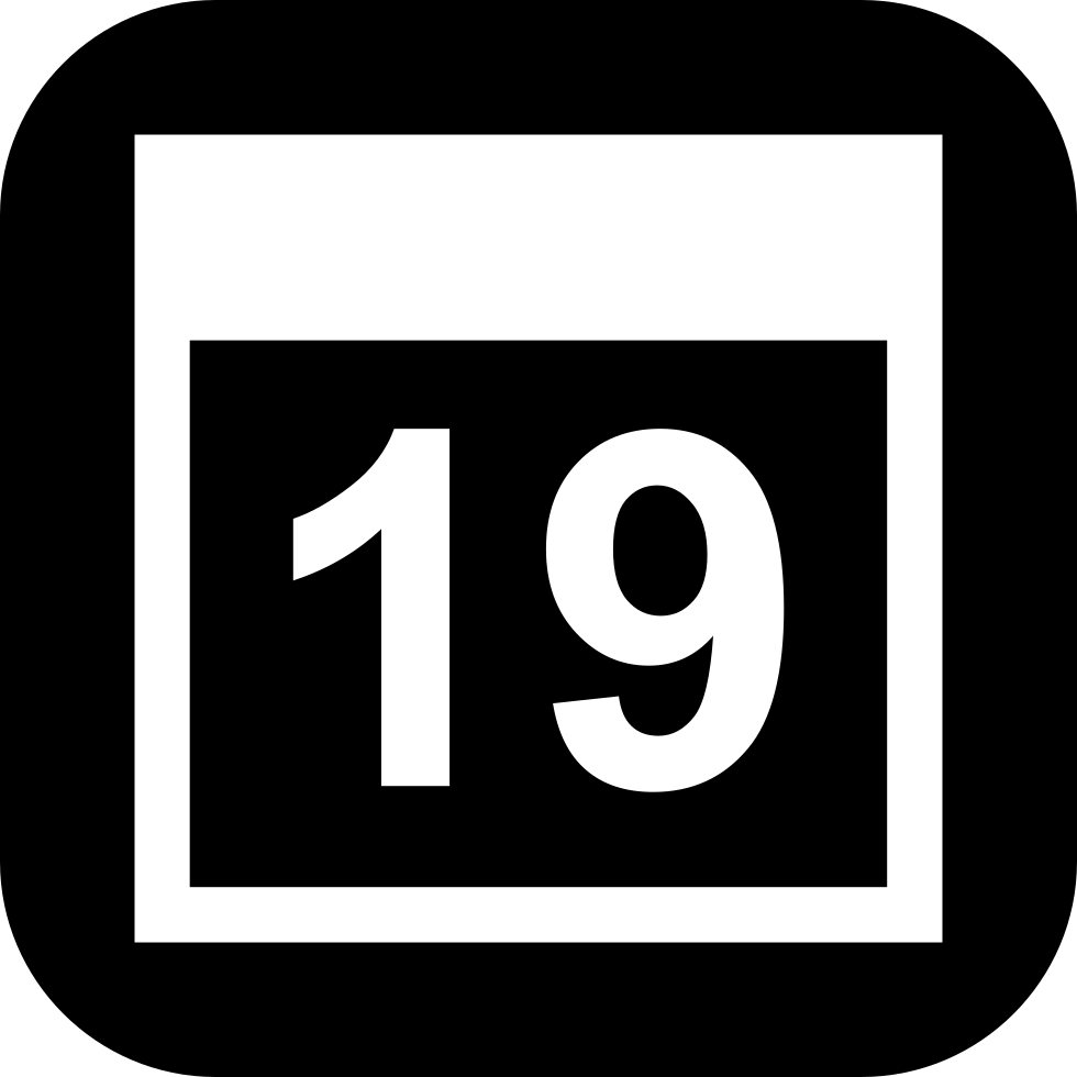 Png File Svg - Day 19 Icon Png (980x980), Png Download