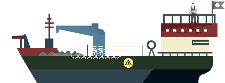 Pirates Since - Feeder Ship (860x645), Png Download