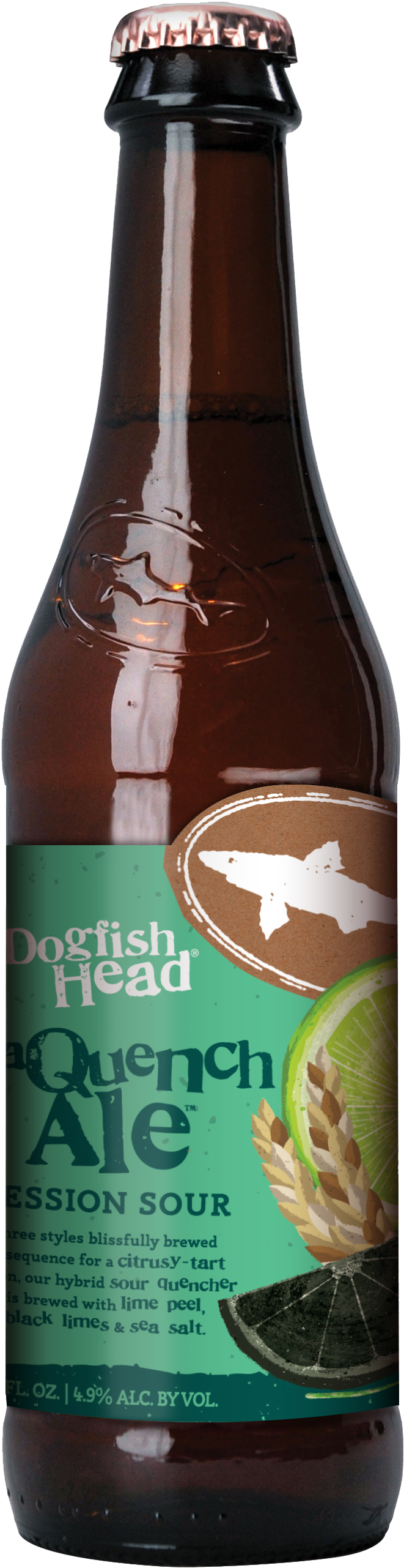Dog Fish Head - Dogfish Head 60 Minute Bottle (900x2700), Png Download