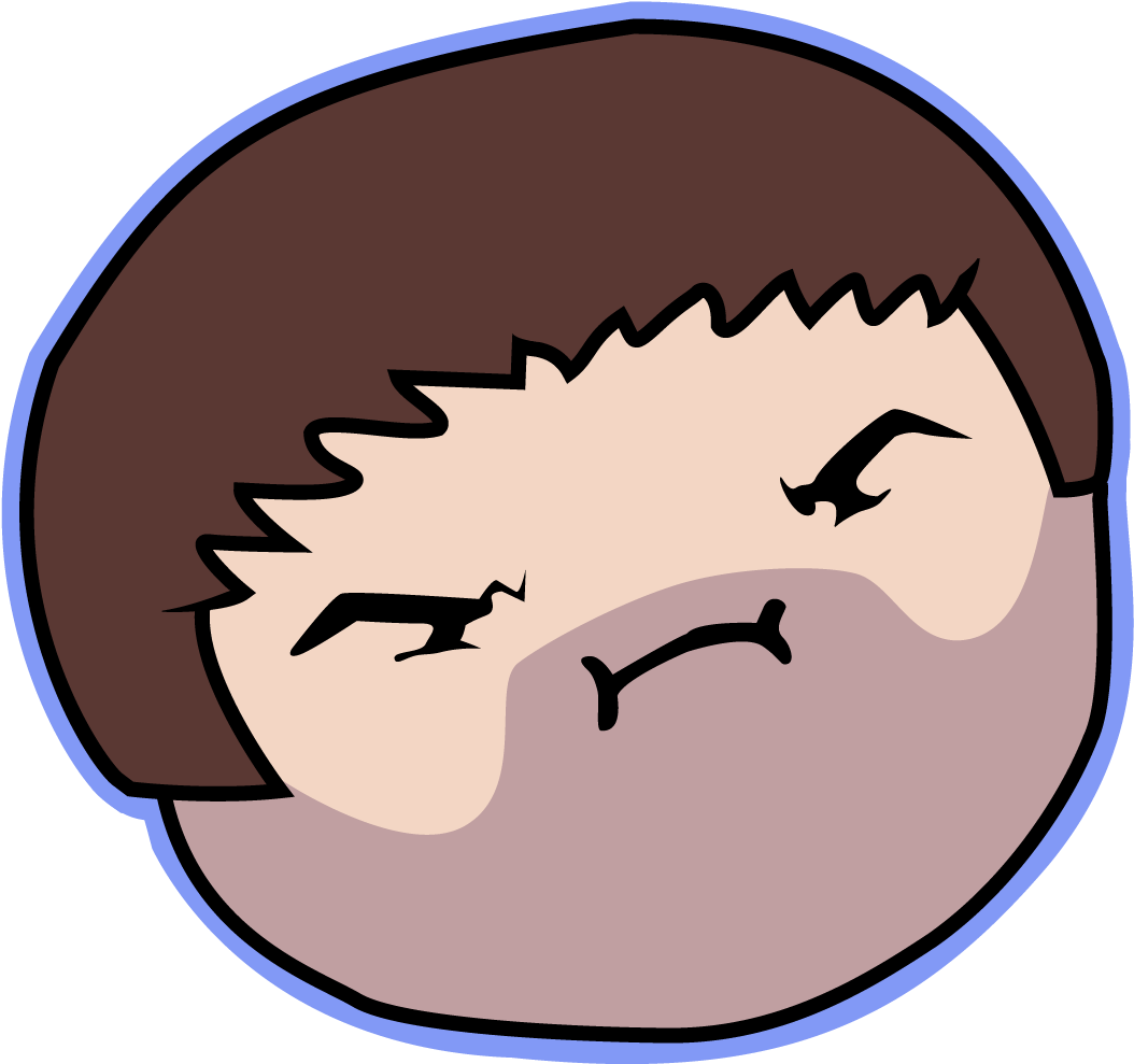 Barry Original - Barry Game Grumps Head (1200x1200), Png Download