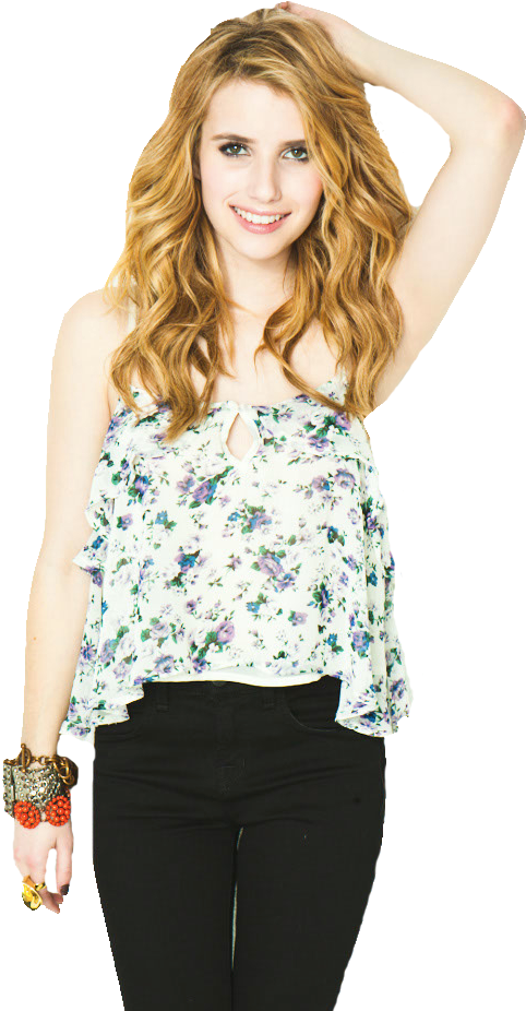 Emma Roberts Png File - Emma Roberts Png (767x1024), Png Download