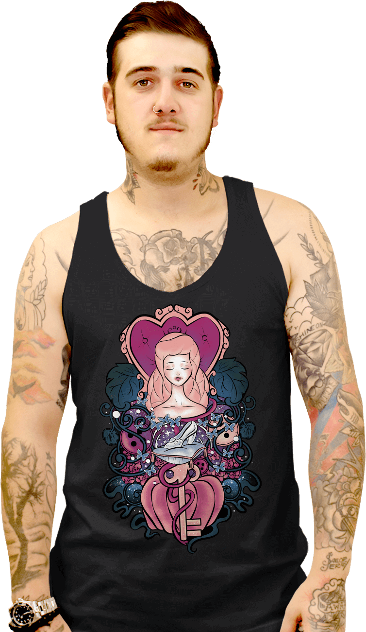 The Glass Shoe - Glass Shoe T-shirt (900x1322), Png Download