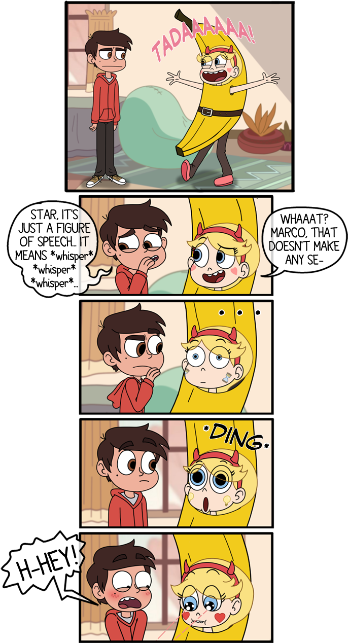 “ I Got Asked For Lewd Jokes - Star Vs The Forces Of Evil Lewd Comic (710x1280), Png Download