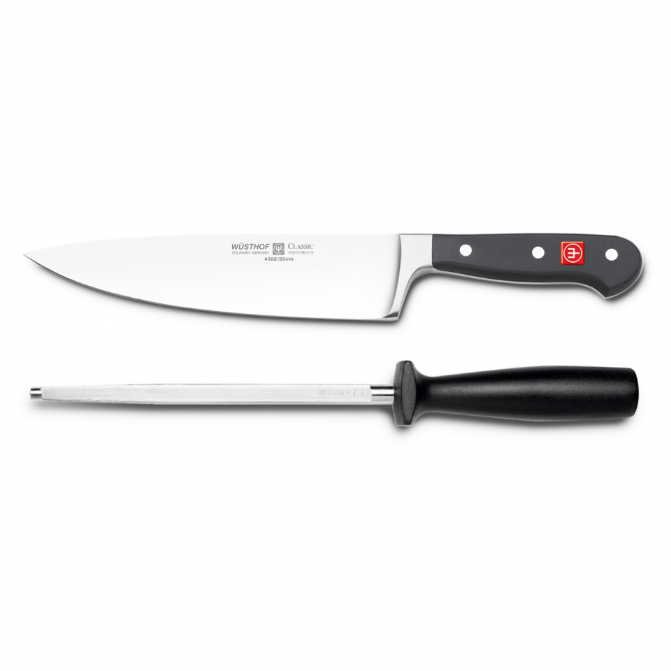 Wüsthof Classic Koksmes En Aanzetstaal - Haus Wusthof Classic 5 Pce Starter Set (960x960), Png Download