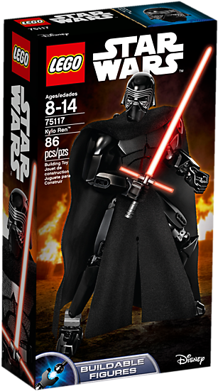 Join The Powerful First Order Leader, Kylo Ren, As - 75117 Lego (800x600), Png Download