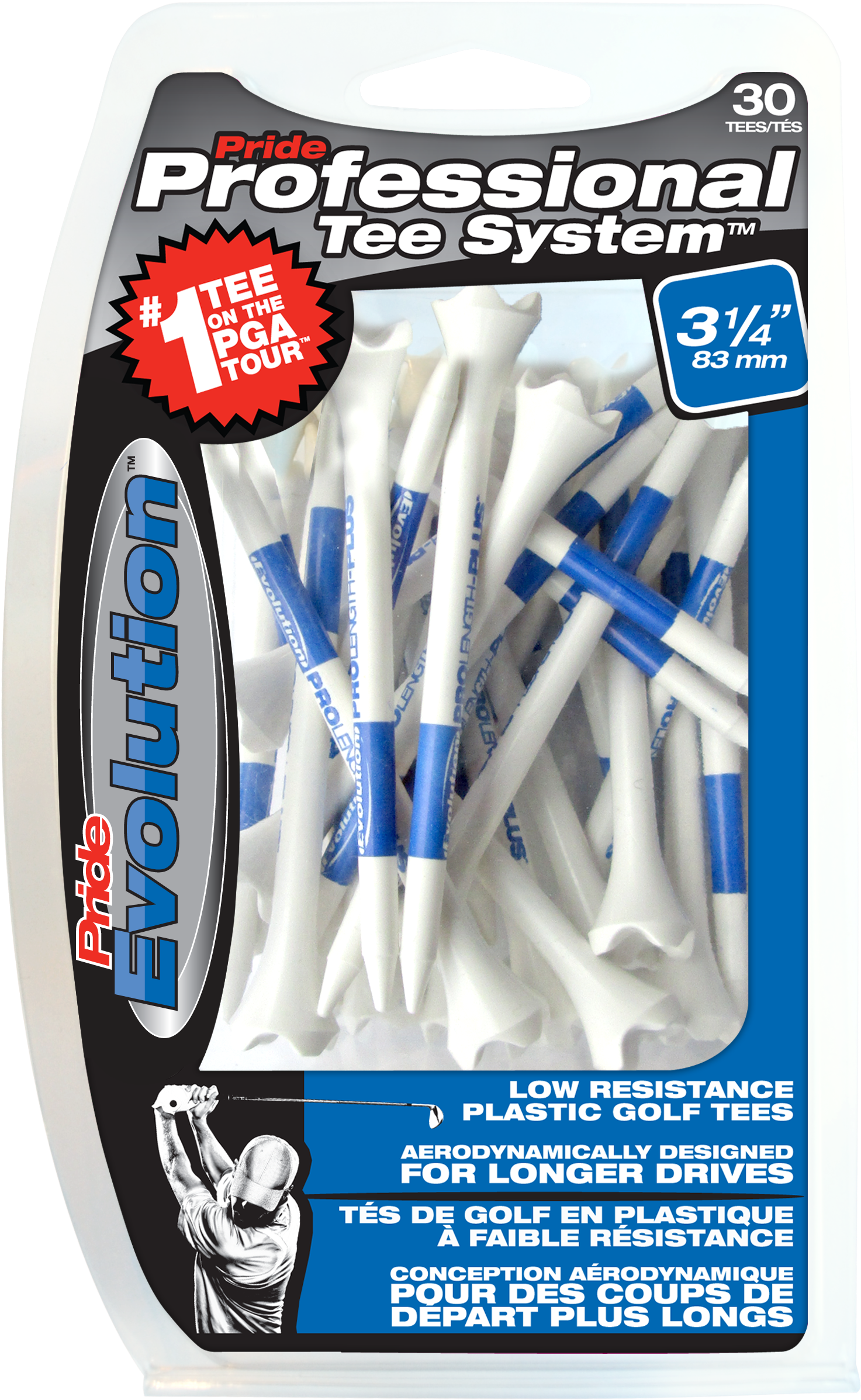 Pride 3 1/4" Pts Evolution Tees (2064x2592), Png Download