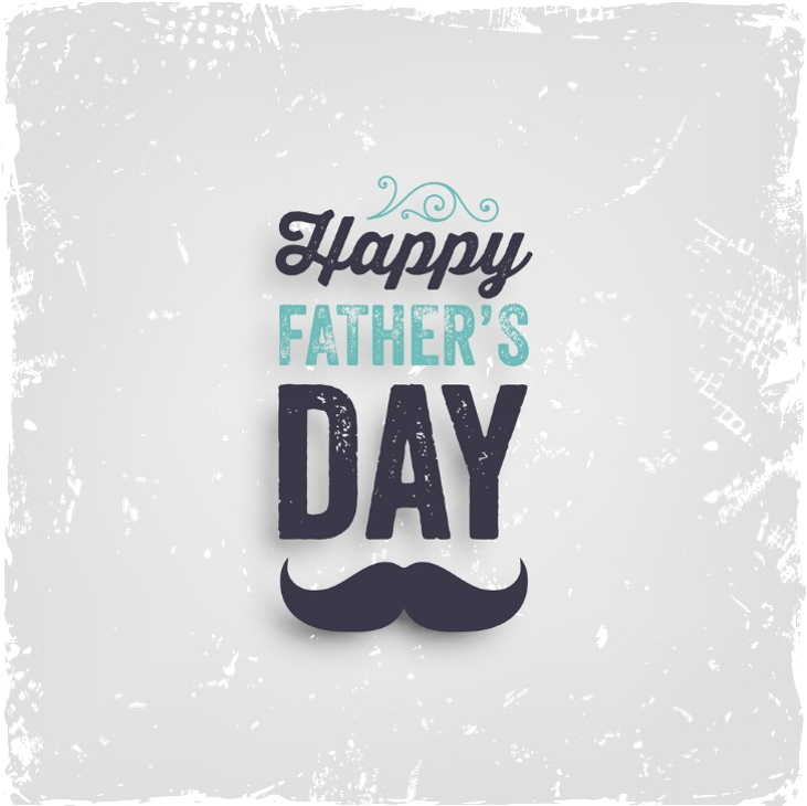Happy Fathers Day A Big Thank You For All That You - Father's Day Fathers Day 2018 (736x737), Png Download