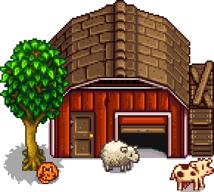 Banner Left - Stardew Valley Png (434x390), Png Download