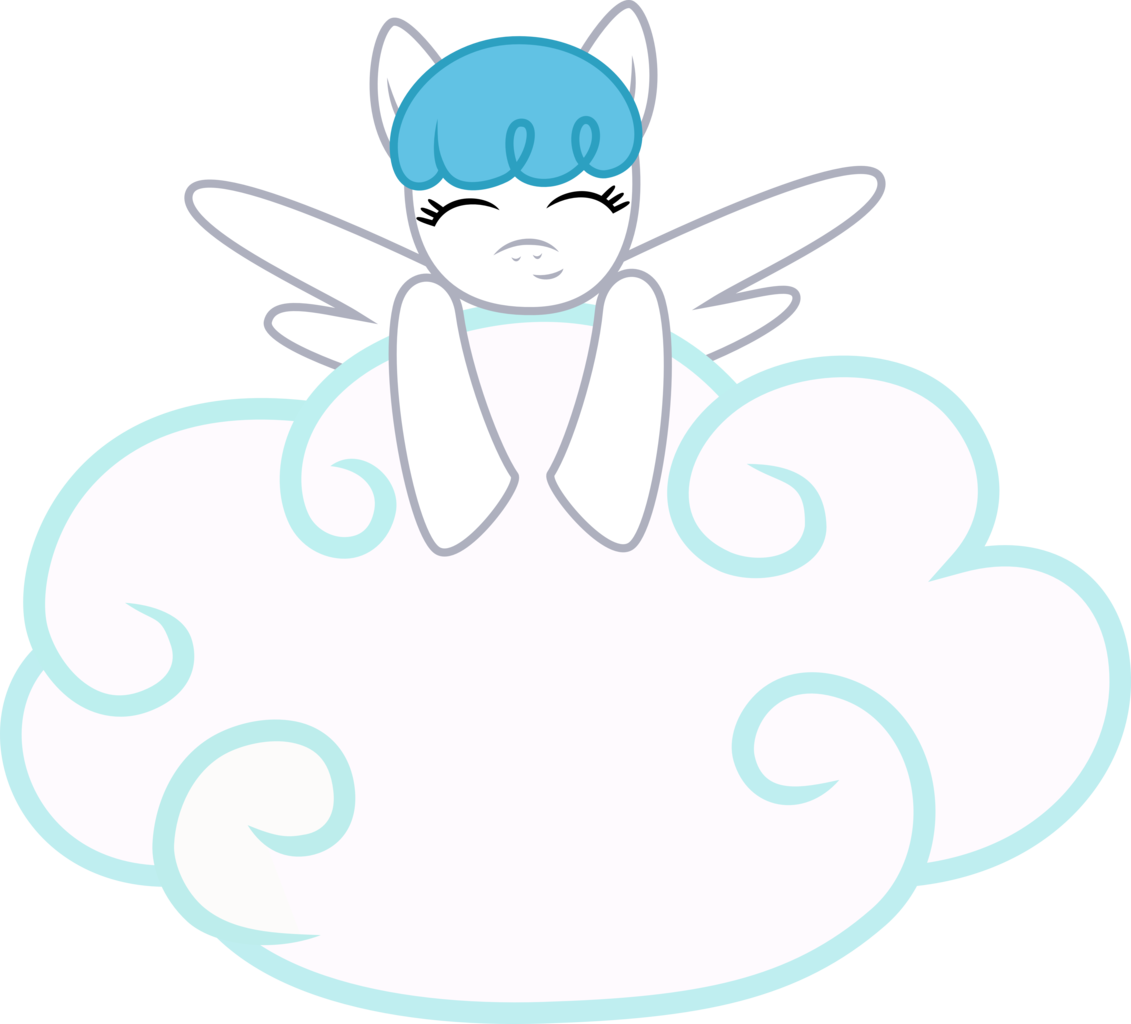 Silverrainclouds, Cloud, Female, Lightning Bolt, Mare, - Fairy (1131x1024), Png Download