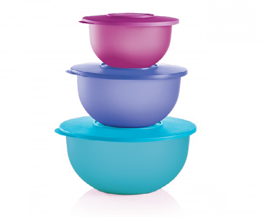 The Sociological Box - Tupperware Impressions Bowls (516x480), Png Download